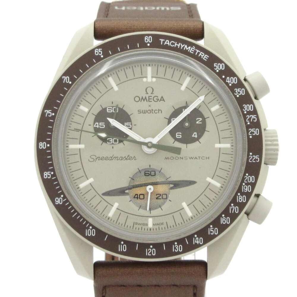 Omega Bioceramic Moonswatch Beige Men's #315330O73B